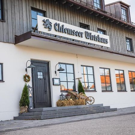 Chiemseer Wirtshaus Chieming Exteriör bild
